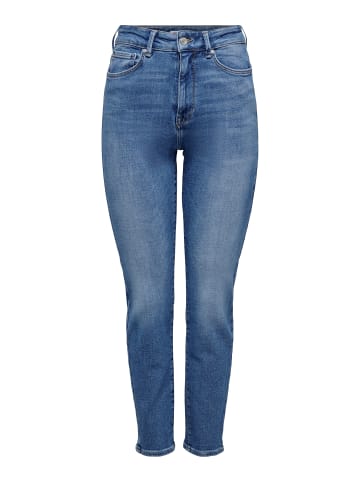 ONLY Straight Fit Jeans in Medium Blue Denim