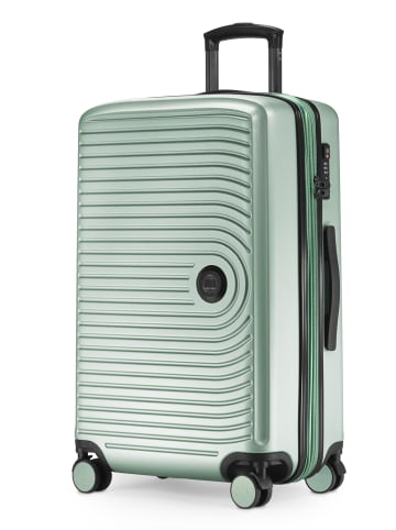 Hauptstadtkoffer Mitte - Kofferset 3 Trolleys Erweiterung Hartschale Gepäck-Set in Mint
