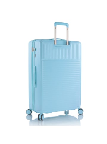 Heys Pastel 4 Rollen Trolley L 76 cm mit Dehnfalte blue