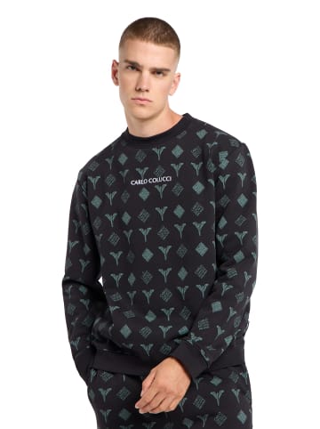 Carlo Colucci Sweatshirt Faistnauer in Schwarz