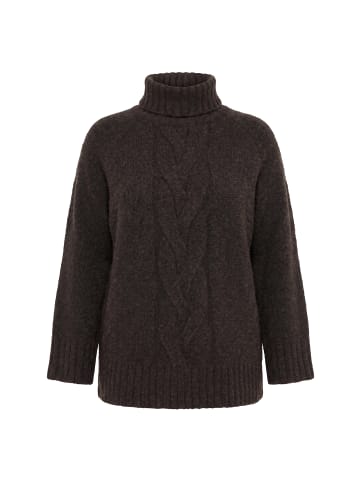 MIAMODA Pullover in mahagoni