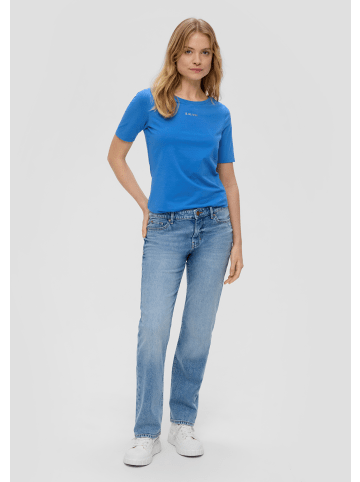 s.Oliver T-Shirt kurzarm in Blau