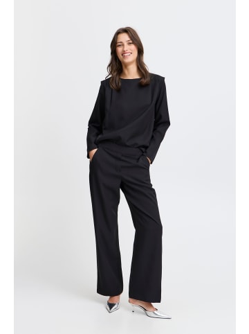 b. young BYMMMIDDE PANTS - straight fit in Black