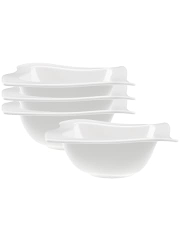Villeroy & Boch 4er Set Bols NewWave ø 17 cm weiß in weiß