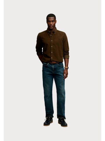 Superdry Hemd 'CORD SHIRT' in beige