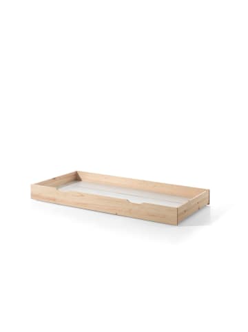 58 aufm Kessel HAUSBETT Kapua 90x200 Bettschublade Rausfallschutz Kiefer massiv natur