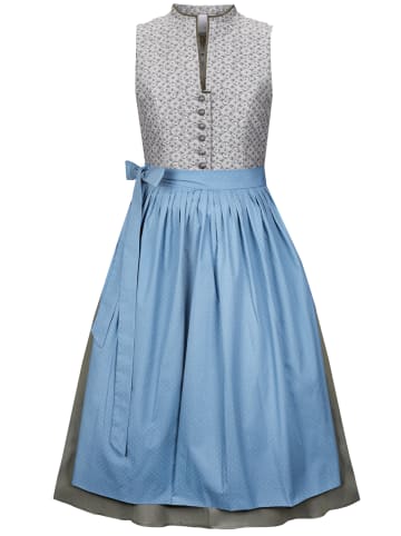 Apple of my Eye Midi Dirndl in Grau