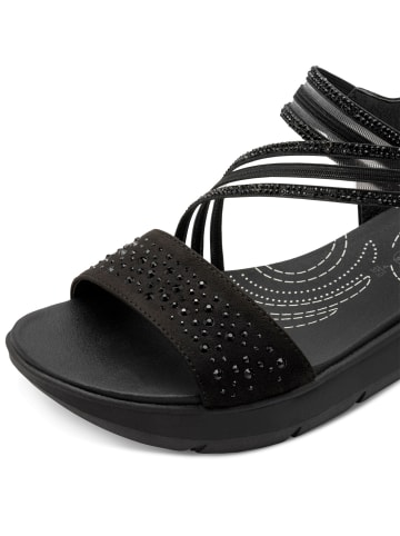 Jana Sandalette in schwarz