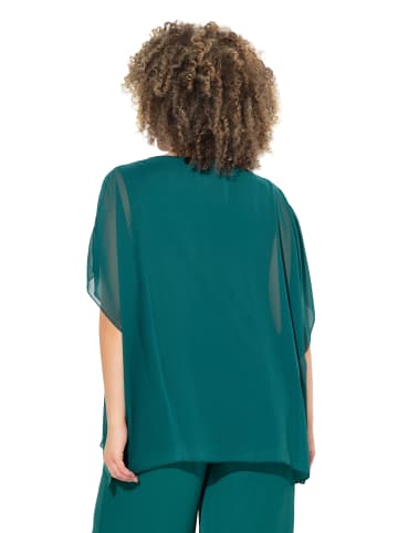 Ulla Popken Bluse in dunkelgrün