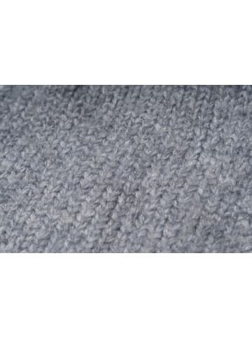 styleBREAKER Oversize Strickbeanie mit Rollrand in Grau