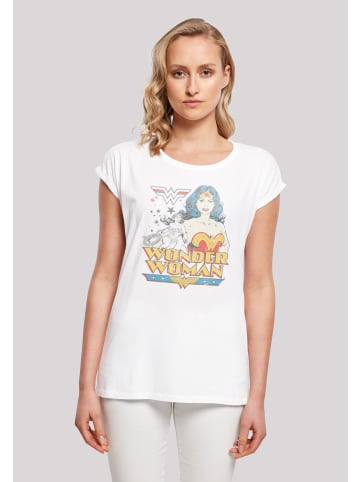 F4NT4STIC T-Shirt DC Comics Superhelden Wonder Woman Posing in weiß
