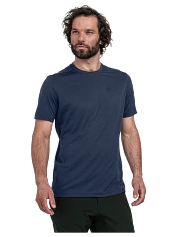 Schöffel T-Shirt "T Shirt Style Chipoma MEN" in navy blazer