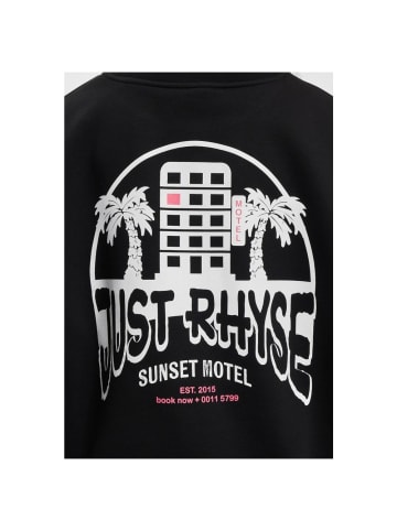 Just Rhyse Pullover "Just Rhyse Motel Crewneck" in Schwarz