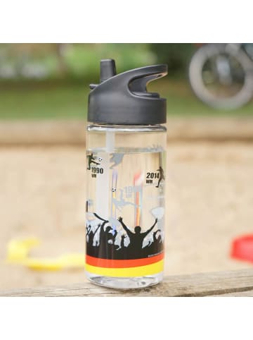 Geda Labels Trinkflasche Fußball EM in Weiß - 450ml