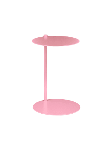 Beliani Beistelltisch KENSICO in Rosa - (W) 35 x (H) 52 x (L) 35 cm
