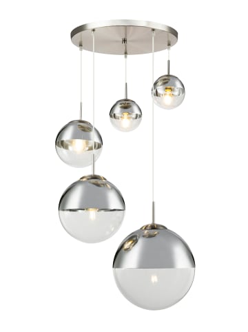 Globo lighting Hängeleuchte "VARUS" in silver