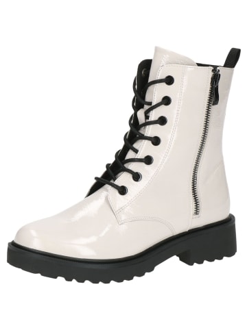 Caprice Stiefelette in WHITE NAPLAK