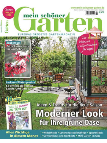 Hubert Burda Media 12 x MEIN SCHÖNER GARTEN Zeitschrift (Gutschein für Jahres Abo)