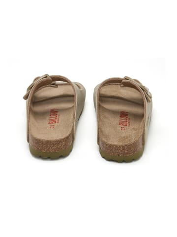 billowy Pantoletten  in khaki