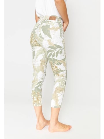 ANGELS  Capri in light khaki