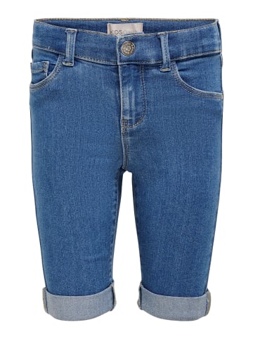 KIDS ONLY Jeansshorts in medium blue denim