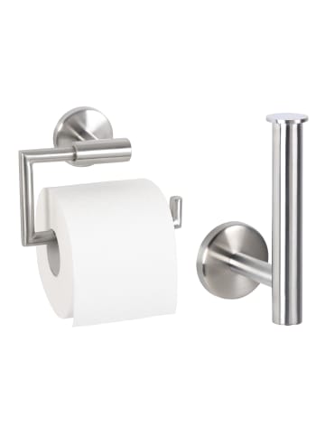 bremermann Toilettenpapierhalter PIAZZA 2er Set ca. 15,5 x 11 x 6 cm (B/H/T)