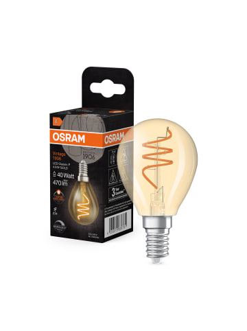 Osram OSRAM Vintage 1906 Classic Ist Eine Warmweiße, Dimmbare LED-Lampe In