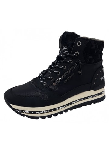 MUSTANG SHOES Schnürstiefelette Mustang  in Schwarz
