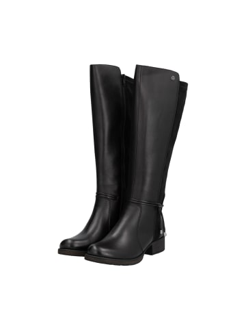 rieker Stiefel aus Cristallino-Leder Schwarz