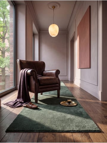 KADIMA DESIGN Teppichläufer Uni Antirutsch weich wohnlich Wohnzimmer