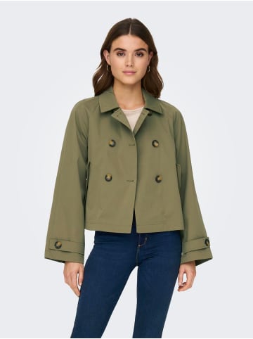 ONLY Klassischer Trenchcoat für stilvolle Outfits in Grün