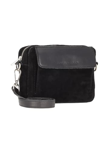 Cowboysbag Carlyle Umhängetasche Leder 20 cm in black-black