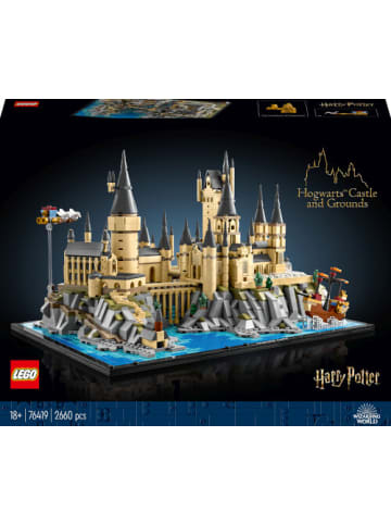 LEGO Bausteine Harry Potter Schloss Hogwarts mit Schlossgelände, ab 18 Jahre