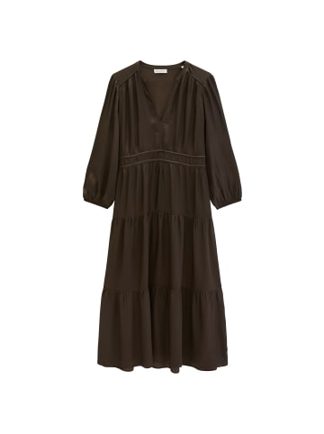 Marc O'Polo Stufenkleid relaxed in Burnt Coffee