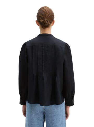 Marc O'Polo Leinenbluse A-Shape in Deep Night Blue