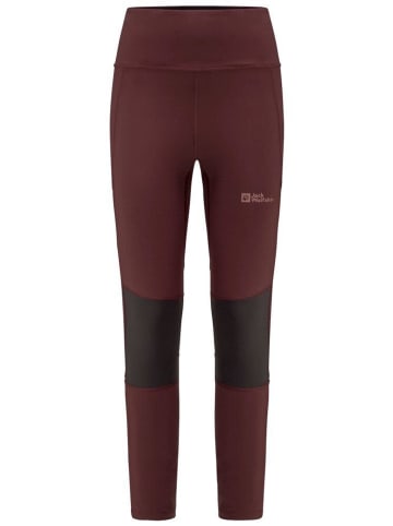 Jack Wolfskin Wanderhose/Tights KAMMWEG TIGHTS W in Rot