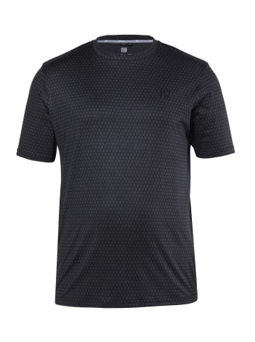 JP1880 Kurzarm T-Shirt in schwarz