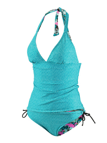 BECO the world of aquasports Tankini BECO Wende-Empire Line Tankini in türkis-pink