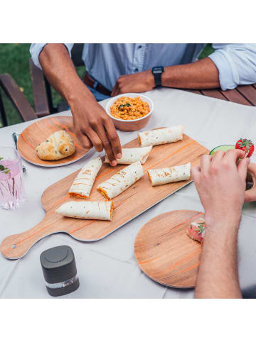 APS Teller in braun, Ø 15 cm, H: 1,5 cm            