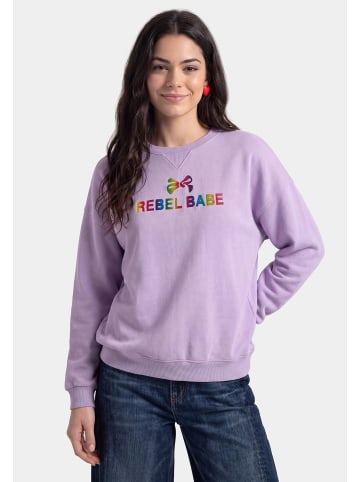 myMo Women Sweatshirt in Lavender