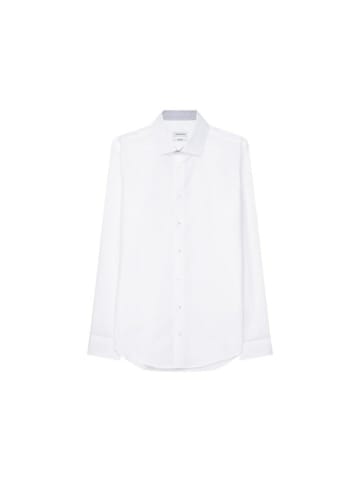 Seidensticker Langarm Business Hemd für Herren in weiß