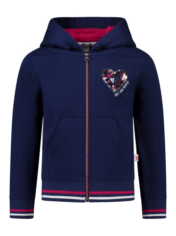 Salt and Pepper  Sweatjacke Sequins Horse in true navy