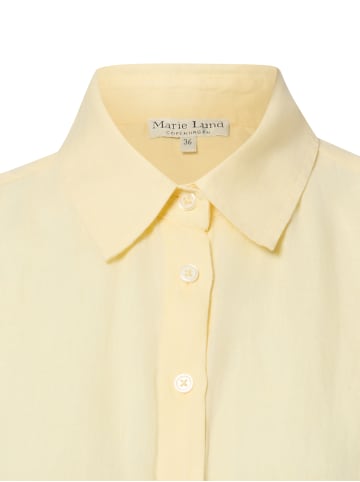 Marie Lund Leinenbluse Rihab in vanille - 0054