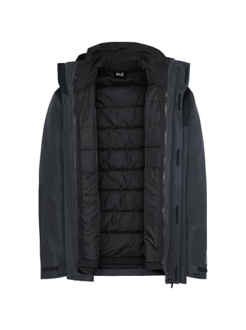 Jack Wolfskin Doppeljacke JASPER PRO 3IN1 JKT M in Anthrazit052