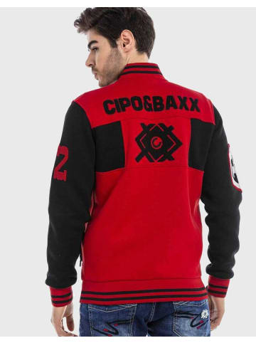 Cipo & Baxx Sweatjacken in RED