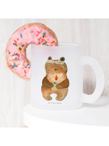 Mr. & Mrs. Panda Tasse Bär Kommunion ohne Spruch in Transparent