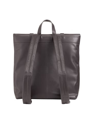 DuDu Rucksack Leder 36 cm in anthracite