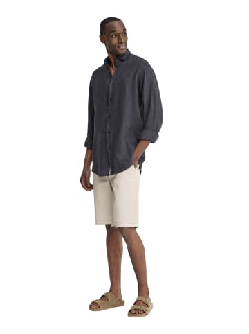 Polo Club Hemd BLOCK SHIRT LINEN GD in Navy Blau