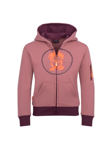 Trollkids Sweatjacke Sortland in frozen berry