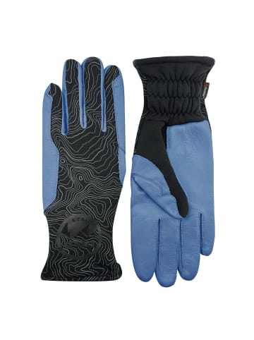 Kessler Sport Mattila Handschuhe Leder black - blue